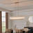 Harlune 6 - Light Rectangle Chandelier