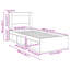 Solid Wood Bed-1000659751-1000659665