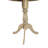 Classic Black 36" Round Pedestal Bar Table with Space-Saving Design-90108537