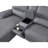 Carrabelle Leather Power Recliner Console,USB Port-1798214614-1798214609