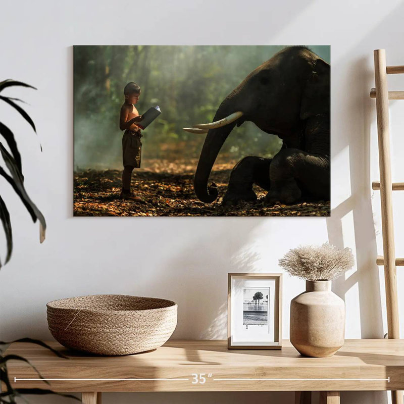 «Brampt Elephant Bedtime Story», H 16 po x l 24 po