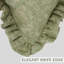 Coussin décoratif en lin à motif de blocs de tissu à double face Fab Fabine - 6Kamal-121183033-121846334