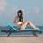 Outdoor Single chaise with Cushions-550295465