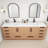 Carla Freestanding Bathroom Vanity with Double Sink-676853695-676853688