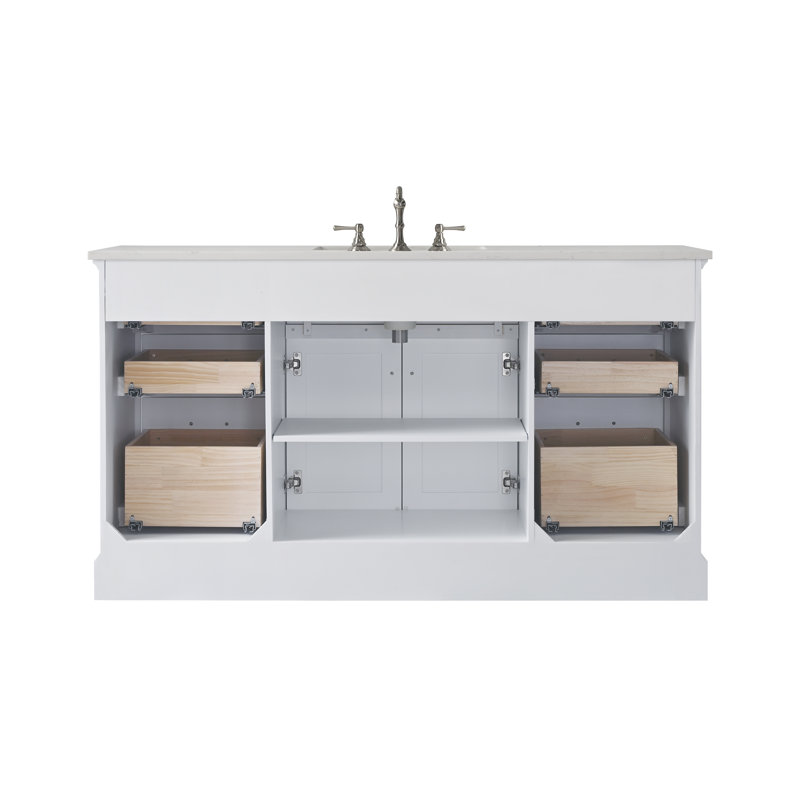 Haisley 60" W Single Vanity