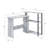 Rectangular Writing Desk with Side Shelf-74917885