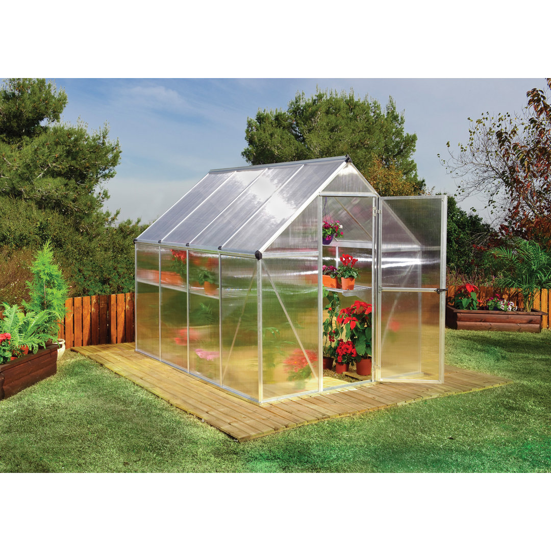 Mythos 6 Ft W x 4 Ft D Greenhouse