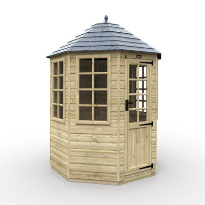 6x6w Tiger Elite Pressure-Treated Georgian Octagonal