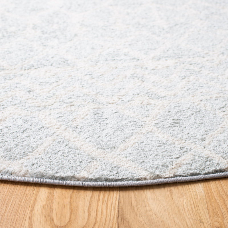Cobos Performance Geometric Rug, Round 6'7"