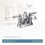 Robinet de salle de bain standard avec ensemble de drain Moen Dartmoor-61362330