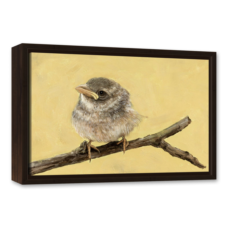 " Little Bird ", 12" H x 18" W, Framed