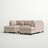 Upholstered L-Shaped Sectional Reversible-24748815