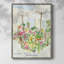 Tirso Flower Market I, reproduction encadrée - bois massif-1095297955