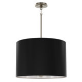 Jack Pendant - 4-Light - Modern Brass - Shannon Oyster Fabric