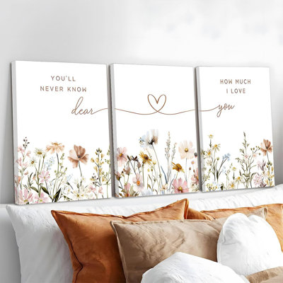 3 Piece Wrapped Canvas Print