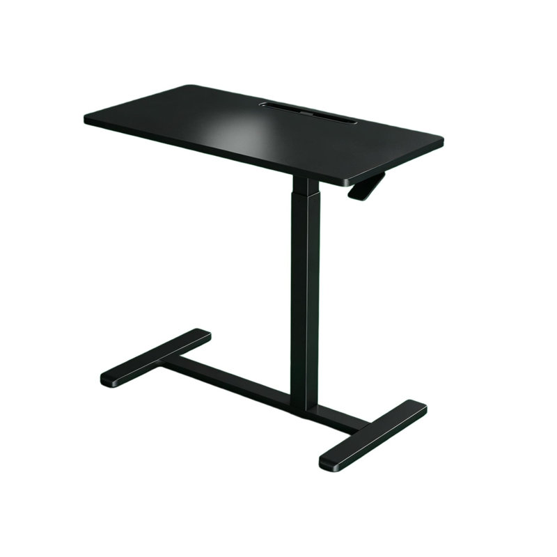 MDF Steel Computer Desk, Black
