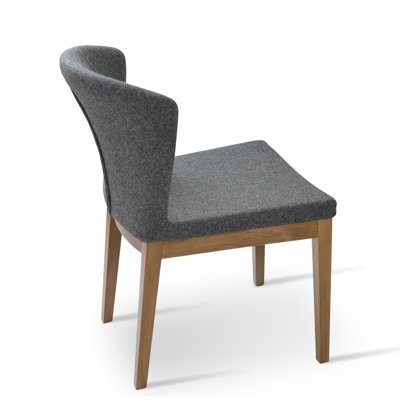 Capri Wool Solid Back Side Chair by sohoConcept