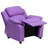 Degeorge Deluxe Padded Contemporary Kids Recliner with Storage Arms-197210591