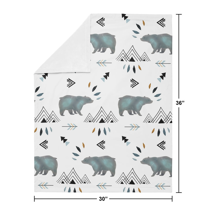 Couverture de sécurité pour bébé ours mountain