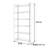 A beautiful and simple bookcase-114353429