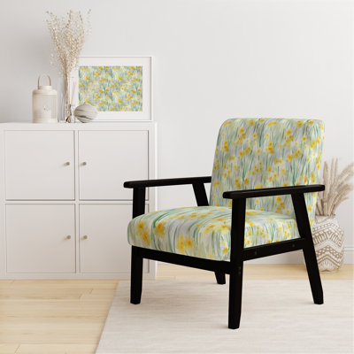 Fauteuil d'appoint floral Floral