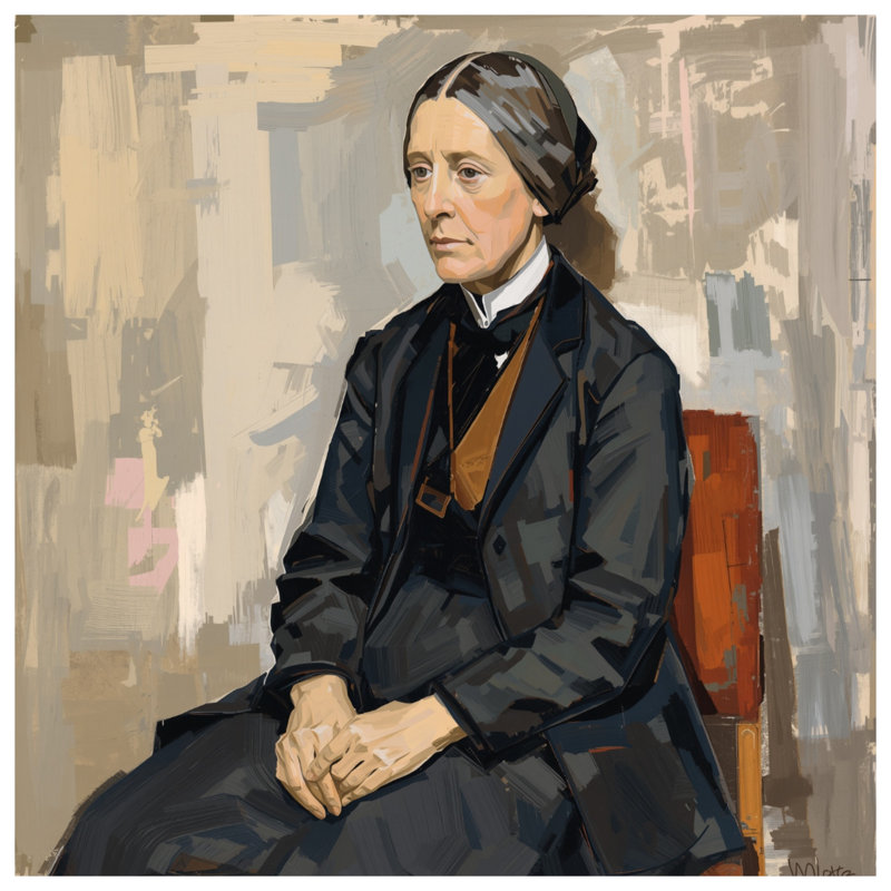 Couvertures de peinture de portrait classique, 50in W x 60in H