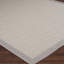 Grey Modern Outdoor Rug, Bordered Stain Resistant Easy to Clean Rug For Patio, Balcony, Decks & Garden-921455017