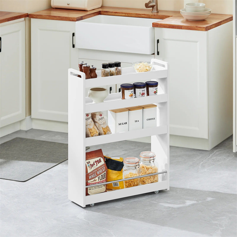 Wood Bar Cart