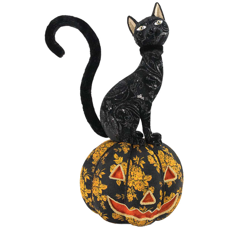 Elegant Pumkin Cat - 30.5 Inches