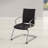 Moriaty Leather Seat Waiting Room Chair with Metal Frame-1969730478