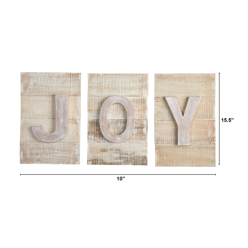 Décoration murale rustique JOY