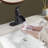 Single-hole Single-handle Bathroom Faucet With Drain Assembly-113877561