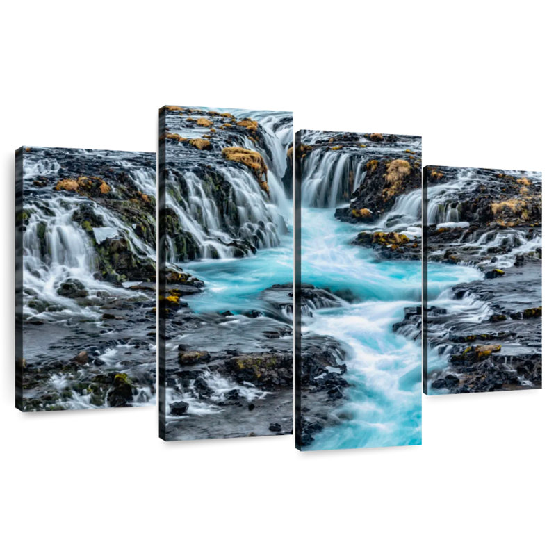 Cascade Alvord Bruarfoss en Islande II, H 42 po x l 68 po