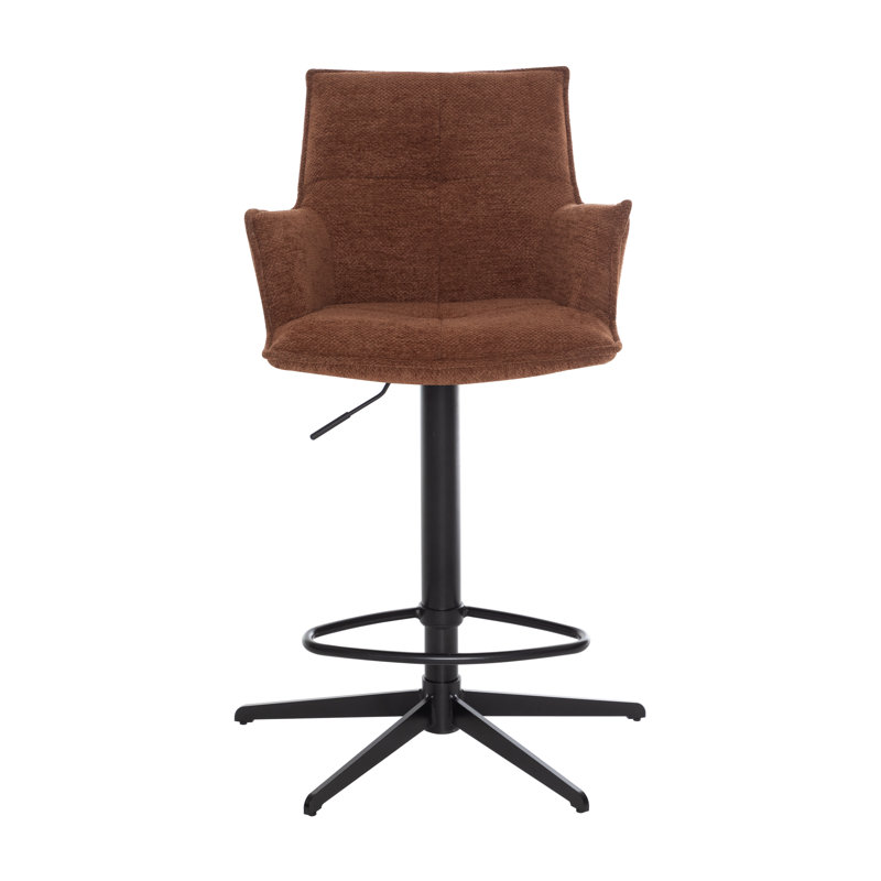 Fabric Bar Stool, Tan 