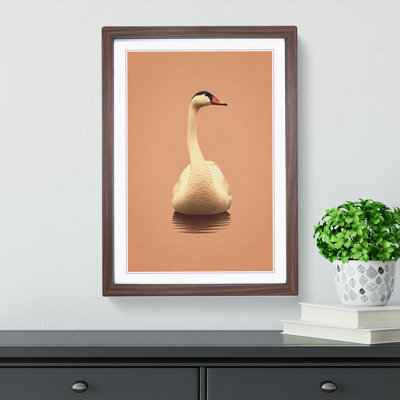 Goose Minimalism No.2 - Framed Print
