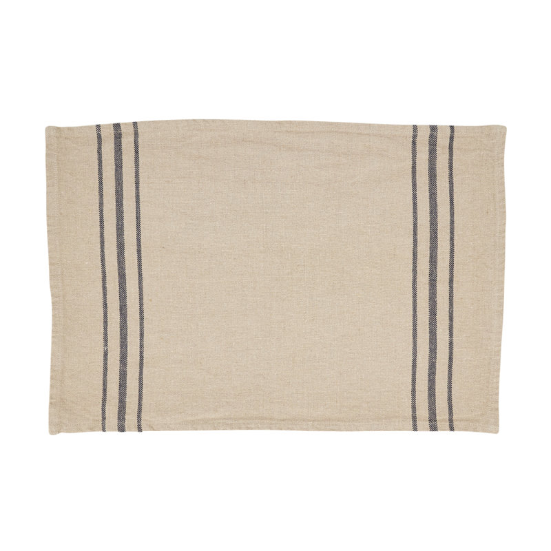 Ensemble de napperons 14 pi x 20 po Natural Causal Linen 