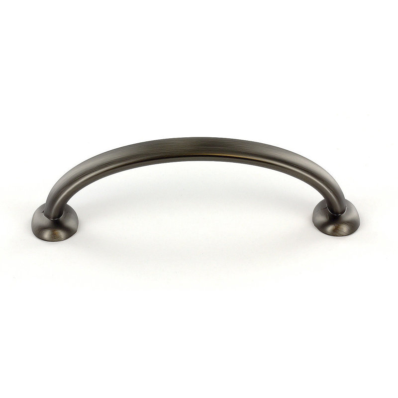 Poignée arche en métal 3 25/32 po Expression Traditional, Nickel antique