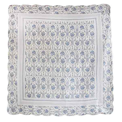 Wisteria Lattice Throw Blanket
