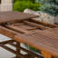 Ensemble de salle à manger extensible avec coussins 6 pièces Tournesol-989456077