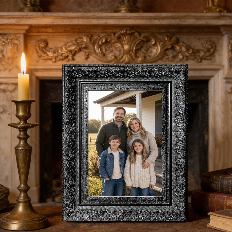 Cadre 3 pièces 11 po x 14 po noir chaud pour présentation de portrait, Noir, 3, L 11 po x H 14 po