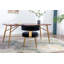 Chaise de salle à manger de loisirs 2 pièces / ensemble-1038549332