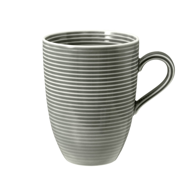 Porcelain Mug, Pearl Grey