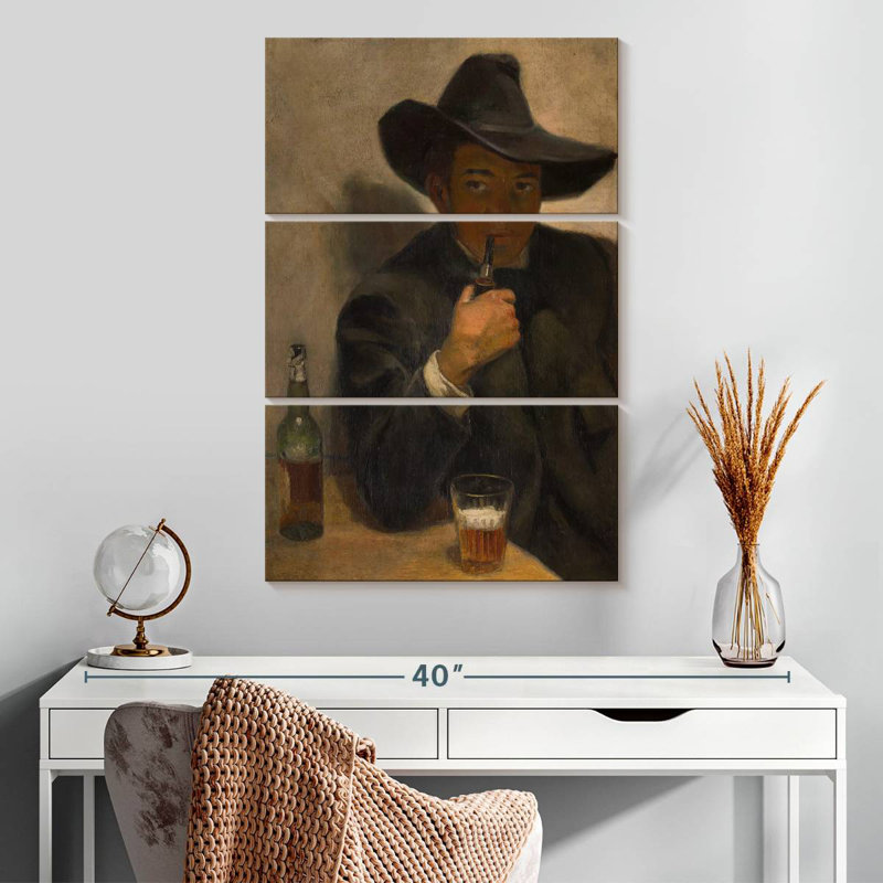 Leisha Self-Portrait With Broad-Brimmed Hat