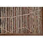 Tapis brun / gris en laine noué à la main de conception unique 5 pi 9 po x 7 pi 10 po New Age