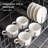 Ceramic White Basic Espresso Cups And Saucers - Set Of 4 (2.5 Oz)-125340568