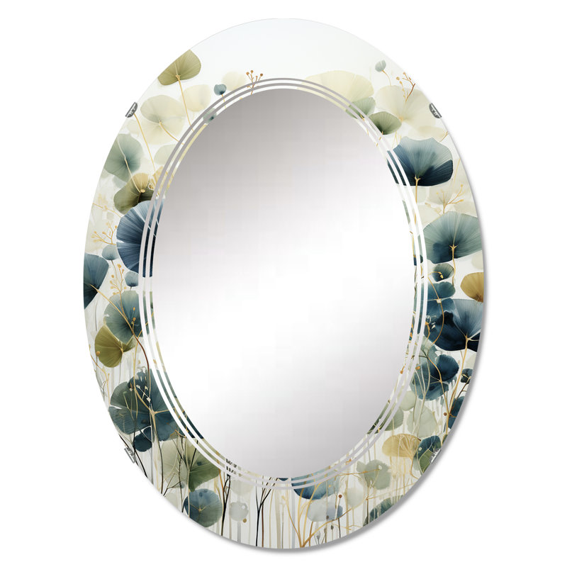 Goelet - Miroir mural moderne ovale, 36 po x 24 po