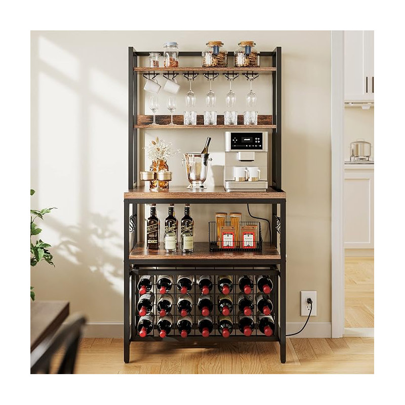 Kealy Wood Kitchen Island