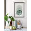 Ombre Green Circles by Parvez Taj - Single Picture Frame Painting-38318480