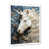 White Single Picture Framed