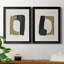 «Cardboard Cutouts I», ensemble de 2 peintures sur toile encadrées-459005781-459005778